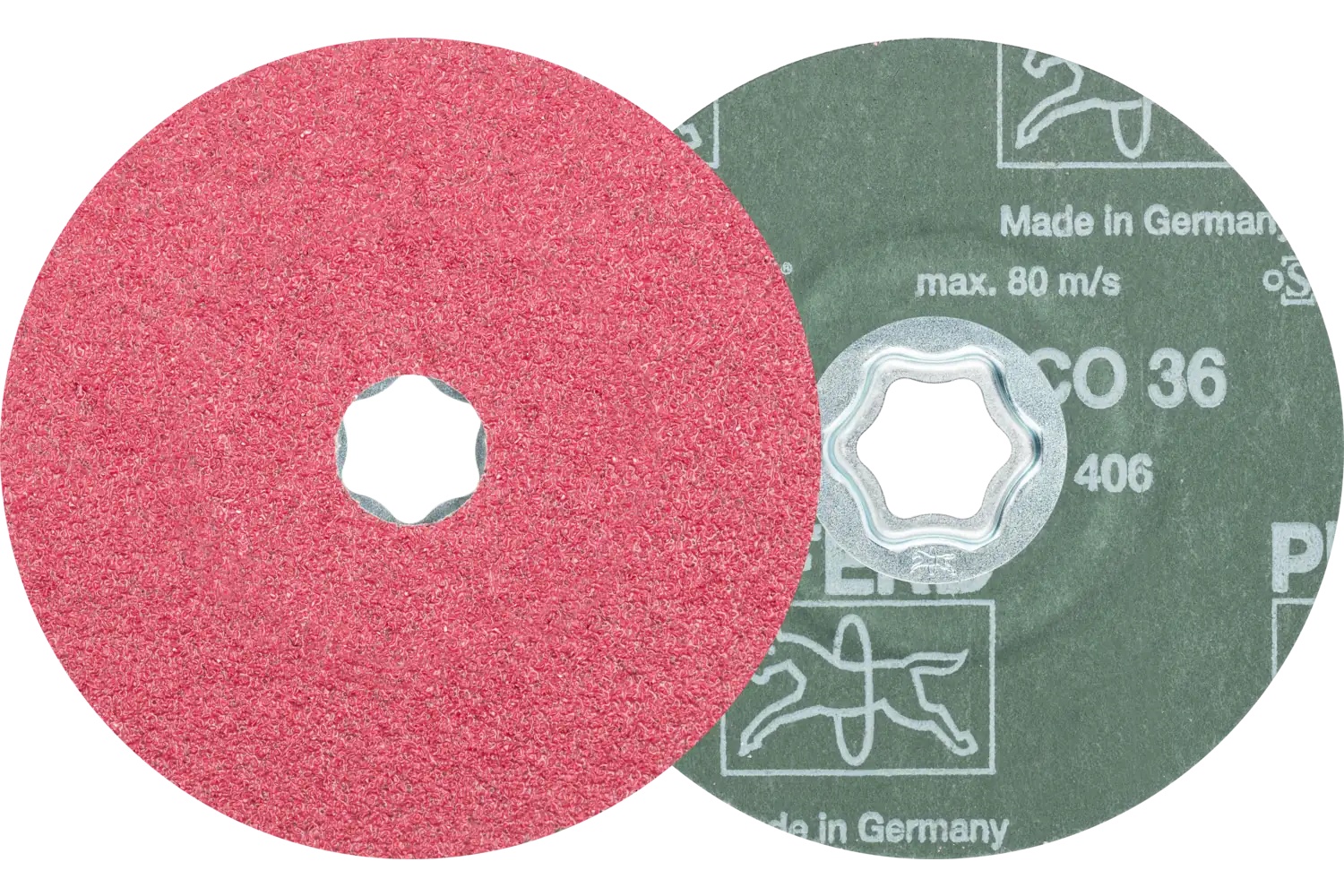 Picture of Pferd Combiclick® Fiber Disc, 5" Dia, 36 Grit, Ceramic oxide